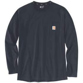 Carhartt - T-shirt L/Æ 104617 Marine blå