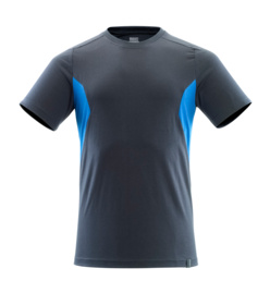 Mascot - T-shirt 18082 mørk marine/azurblå