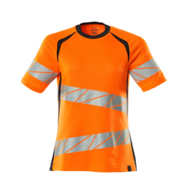 Mascot - T-shirt Hi-vis Dame 19092 orange/mørk marine