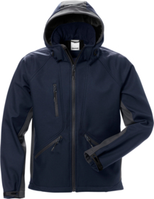 Fristads - Softshell jakke 124149 Marine/grå