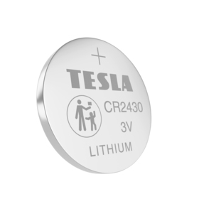Tesla - Batteri CR2430 3V, 5-pak