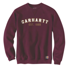 Carhartt - Sweatshirt 105613 mørk rød