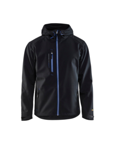 Blåkläder - Softshell jakke 4923 sort/koboltblå