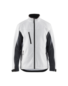 Blåkläder - Softshell jakke 4950 hvid/mørk grå
