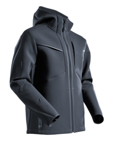 Mascot - Softshell jakke m/hætte 22086 Mørk marine
