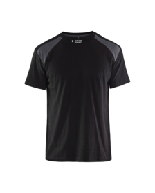 Blåkläder - T-shirt 3379 sort/mellemgrå