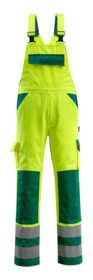 Mascot - Overall Hi-vis 07169 gul/grøn