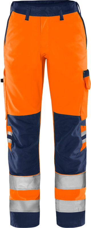 Fristads Arbejdsbuks Hi Vis Dame 131973 Orange Marine Str 44 Carl Ras